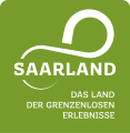 SAARLAND-Logo_mit Claim